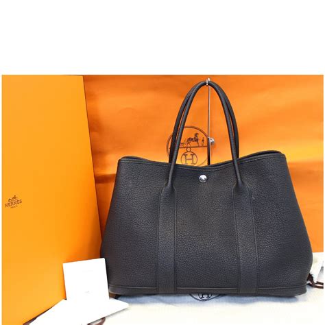 hermes leather tote bag